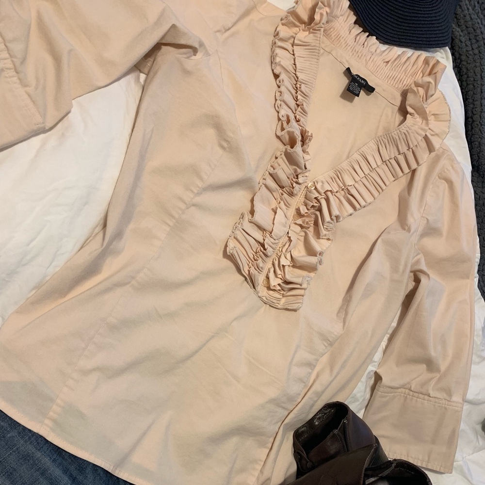 Alfani Ruffled Top